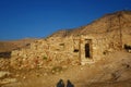 Dana village in the Dana biodiversity nature reserve in Jordan, Middle East Royalty Free Stock Photo