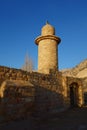 Dana village in the Dana biodiversity nature reserve in Jordan, Middle East Royalty Free Stock Photo