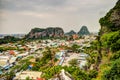 Mountaintop views, sculptures and scenes around the Marble Mountains in Da Nang Vietnam Royalty Free Stock Photo