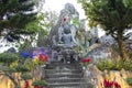 Sculpture of Buddha inside the Chua Linh Ung temple in Danang, Vietnam Royalty Free Stock Photo