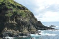 Danao beach resort rock formation and sea water