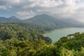 Danau Buyan Lake in North Bali Royalty Free Stock Photo