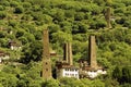 Danba, sichuan, china, towers and villages