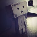 Danbo adventures Royalty Free Stock Photo