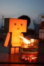 Danbo and Candle