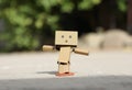 Danbo. Joy and happiness Royalty Free Stock Photo