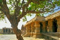 dance area. Vittala temple complex UNESCO World Heritage site Royalty Free Stock Photo