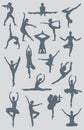 Dance Ballet Yoga Figures