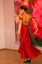 Dance Carmen. national dance exotic dance number in Spanish style performed by the ensemble dancers of Latin American dances.