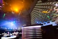 Dance club interior. Bulgaria Royalty Free Stock Photo