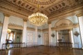Dance hall in Yusupov Palace on the Moika river, St. Petersburg Royalty Free Stock Photo