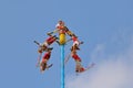 Dance of the papantla Flyers in tajin veracruz III