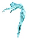 Dance robot woman