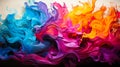 Dance of the Vibrant Colors Mesmerizing Abstract Wallpaper