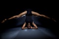 Dancer Demonstrating Flexibility Royalty Free Stock Photo