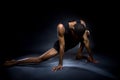 Dancer Demonstrating Flexibility Royalty Free Stock Photo