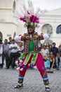 Dancer performing for the carnival opening of Salta, Argentina