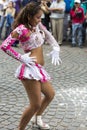 Dancer performing for the carnival opening of Salta, Argentina