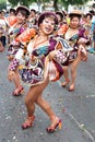 Dancer in Peruvian carnaval Royalty Free Stock Photo
