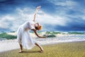 Dancer posing Royalty Free Stock Photo