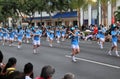 Dancers at the 2012 Honolulu Festival Parade Royalty Free Stock Photo