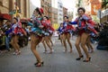 Dancers at the Chinese new year parade