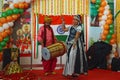 Dancers of classical traditional indian dance