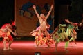 Dancers from Colombian Barrio Ballet stage prformance Royalty Free Stock Photo