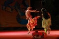 Dancers from Colombian Barrio Ballet stage prformance Royalty Free Stock Photo