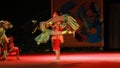 Dancers from Colombian Barrio Ballet stage prformance Royalty Free Stock Photo