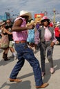 Dancers during Crawfish Festival Royalty Free Stock Photo