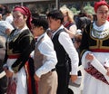 Dancers At Easter Celebration Heraklion Crete Greece