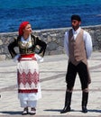 Dancers At Easter Celebration Heraklion Crete Greece