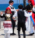 Dancers At Easter Celebration Heraklion Crete Greece