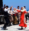 Dancers At Easter Celebration Heraklion Crete Greece