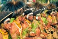 Dancers in Enga in Papua New Guinea