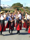 Dancers at the folk festival, Swanage Royalty Free Stock Photo