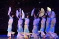 The paper fan scholar 2-Chinese folk dance