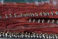 Dancers at Impression Lijiang Royalty Free Stock Photo