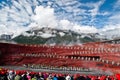 Dancers at Impression Lijiang Royalty Free Stock Photo