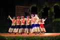 Peruvian folklore dance group spectacular performance