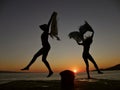 Dancers in the sunset 1