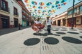 Dancers of typical Mexican dances from the central region of Mexico Royalty Free Stock Photo