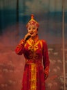 Dances playing-Mongolian song and dance performances Royalty Free Stock Photo