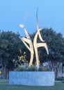 `Dances with Steel` by Jerry Daniel, Hall Park, Frisco, Texas