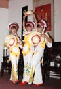 Dancing Bai Girls Royalty Free Stock Photo
