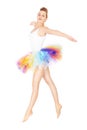 Dancing ballerina Royalty Free Stock Photo