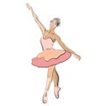 Dancing ballerina