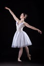 Dancing ballet Royalty Free Stock Photo