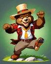 Dancing bear hilarious happy lifestyle entertainment